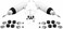 Monroe Max-Air MA705 Air Adjustable Air Shock Absorber Pack of 2 for Ford Mustang