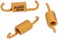 جليكسال ATKS-03905 دراجة سباق عالية الاداء مع قابض زنبرك لمحرك GY6 125cc 150cc 157QMJ 152QMI (1500 دورة في الدقيقة، اصفر)