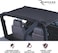 RAMPAGE PRODUCTS 93335 California Brief Soft Top for 1997-2006 Products Wrangler TJ, Black Diamond