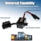 طقم شاحن دراجة نارية USB للدراجة MP0609A 3.1 امبير - محول اس ايه ايه الى USB برنامج تحديد المواقع العالمي على الدراجة النارية قابل للشحن