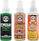 Chemical Guys AIR_301_04 New Car/Leather/Stripper Scent Sample Kit (4 oz) (3 Items)