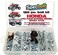 طقم براي طيفية من 120 قطعة للصيانة والتجديد يناسب: Honda 400EX 250EX OEM Spec Fasteners Quad TRX400EX TRX250X aslo رائع لـ ATC & TRX 350x 300x 250ex 250x 200sx 200x 200x & TRX90