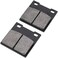 طقم دواسات فرامل أمامية وخلفية AHL لسيارة سوزوكي GSX1300 R Hayabusa 1999-2007 GSF1200 SK/K Bandit 2001-2005 GSXR750 W/T/V/X 1996-1999 /GSXR 600 1997-2003/TL1003/TL10000000 0S 19997-2001 (شبه معدني)
