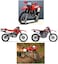 120 قطعة من العلامة التجارية Specbolt Fasteners مجموعة الصيانة وترميم النماذج اليابانية Dirtbikes XR XL نماذج 50 80 100 185 200 250 400 500 600 650