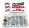120 قطعة من العلامة التجارية Specbolt Fasteners مجموعة الصيانة وترميم النماذج اليابانية Dirtbikes XR XL نماذج 50 80 100 185 200 250 400 500 600 650
