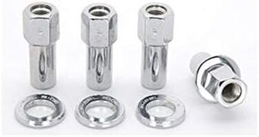 مجموعة الصواميل العروة المفتوحة من Weld Racing 601-1426 1/2-20RH (مجموعة من 4 قطع)