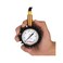 Accu-Gage RH60XA Professional Tire Pressure Gauge with Protective Rubber Guard, Angled Swivel Chuck, 60 PSI