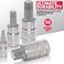 Neiko 10083A Master Torx Bit Socket And External Set   60-Piece S2 Cr-V Steel