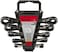 Apollo Tools DT1212 SAE Ratcheting Wrench Set, 5-Piece, Black