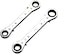 Apollo Tools DT1212 SAE Ratcheting Wrench Set, 5-Piece, Black