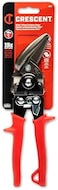 Wiss Crescent 9-1/4" Metalmaster Offset Straight and Left Cut Aviation Snips - M6R, Red