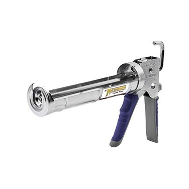 Newborn 950-GTS Smooth Hex Rod Cradle Caulking Gun with Gator Trigger Comfort Grip, 1/10 Gallon Cartridge, 12:1 Thrust Ratio