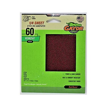Ali Industries 5PK 4.5" 60G Sand Sheet