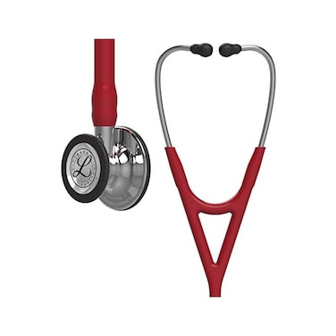 3M Littmann 3M Littmann Cardiology IV Diagnostic Stethoscope with free laser engraving (Burgundy - Mirror 6170)