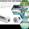 Tangxi DC24V 4-20mA Liquid Level Sensor, Throw-In Type Water Level Sensors, Input Depth Fluid Level Transmitter Anti-Flex Range 0-5m