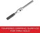 Starrett 91A tap wrench for tap sizes from 0.2-0.6 cm, diameter of square shaft between 0.2-0.4 cm, length 15.2 cm