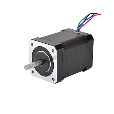 STEPPERONLINE Nema 17 Stepper Motor Bipolar 1.8 deg 65 Ncm 2.1 A 42 x 60 mm 4 Wires for 3D Printer/DIY CNC