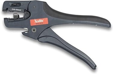 Xcelite SAS3210 Self-Adjusting Wire Stripper with Spring, 32-10 AWG Stripping Range, 7-1/2" Length, Fiberglass Grip