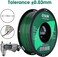 esun pla pro (plaplus ) 3d printer filament, dimensional accuracy plus /- 0.03mm, 1kg spool, 1.75mm, pine green, pantone 343c, IG-C-PLAPRO175PG1