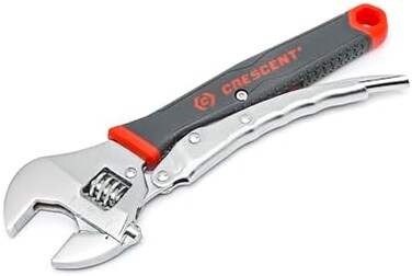 Crescent 10" Locking Adjustable Dual Material Wrench - ACL10VS