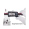 VINCA DCLA-0805 Quality Electronic Digital Vernier Caliper Inch/Metric/Fractions Conversion 0-8 Inch/200 mm Stainless Steel Body Red/Black Extra Large LCD Screen Auto Off Featured Measuring Tool