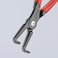 Knipex   46 11 A31   Bent External Circlip Pliers   Coated Handles   Black Atramentized - 40mm to 100mm