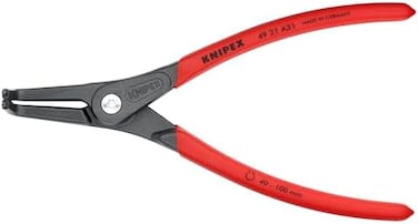 Knipex   46 11 A31   Bent External Circlip Pliers   Coated Handles   Black Atramentized - 40mm to 100mm