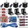 Longruner Professional 3D Printer CNC Kit for Arduino GRBL CNC Shield + RAMPS 1.4 Mechanical Switch Endstop + DRV8825 A4988 GRBL Stepper Motor Driver + Nema 17 Stepper Motor (LKB02)
