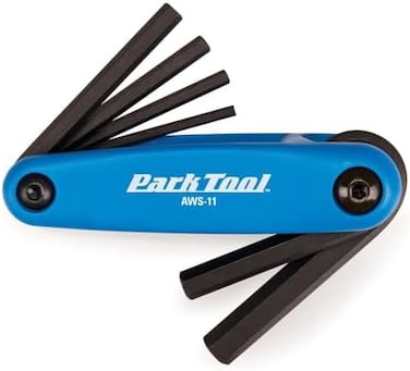 Park Tool AWS-11 Fold-Up Hex Wrench Set Tool 3-6 mm/8-10 mm