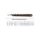 SWANN-MORTON Swann Morton : Scalpel Handle No 3 for blades 10 : 10a : 11 : 12 : 15 : 15a (Original Version) (Original Version) (Solid Stainless Steel)
