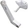 Mayata 1 PCS 100A16 0.05-1mm Thickness Curved Steel Gapped Metric Filler Feeler Gauge Tool with 16pcs Blades for Woodworking Measurement