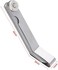 Mayata 1 PCS 100A16 0.05-1mm Thickness Curved Steel Gapped Metric Filler Feeler Gauge Tool with 16pcs Blades for Woodworking Measurement