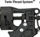 Tajima Caulk Gun - 1/10 Gallon (10 oz) Convoy Lite Caulking Tool with Ultra Lightweight ABS Construction &amp; Auto Flow Stop - CNV-100LT