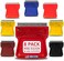 miniscraper MINISC Original Mini Razor Scrapers, 8 Pack U.S. Made For Sc Off Paint Decals Labels Stickers and Debris On a Variety Of Surfaces