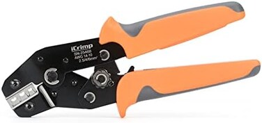 IWISS iCrimp IWS4 Solar PV Connector Crimping Tools for AWG14-10 (2.5/4/6mm&sup2;) Solar Panel PV Cable with Wire EDM Die