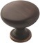 Amerock BP53005ORB Allison Value Cabinet and Drawer Mushroom Knob, Oil-Rubbed Bronze, 25 Pack Cabinet Hardware Knobs
