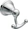 Moen YB2203CH Brantford Double Robe Hook, Chrome