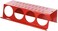 Wall Control ASM-CH-014 R Pegboard Spray Can Holder Bracket and Aerosol Can Organizer for Wall Control Pegboard Only, Red