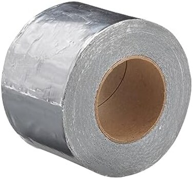 شريط ديكور لاصق فضي 522AF-450-1C مقاس 4 بوصة × 50 قدم