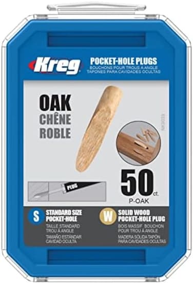 وصلات فتحة الجيب الخشبية الصلبة من Kreg P-OAK - بلوط