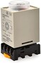 توقيت باوماين AC 220V AH3-3 بتأخير الزمن الموقت الصلب 8 0-60 دقيقة مع دبابيس