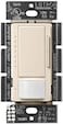 Lutron Maestro LED Dimmer switch with motion sensor, no neutral required, MSCL-OP153M-LA, Light Almond