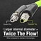 Flexzilla Pro High Flow Coupler &amp; Plug Kit (14 Piece), 1/4" Npt - A53458Fz