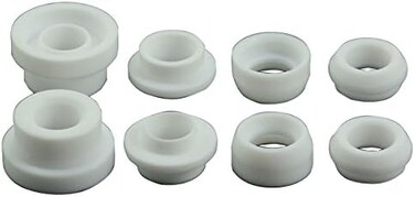 RIVERWELD TIG Welding Torch Insulator Cup Gasket 18-7 18CG 54N01 54N63 Fit PTA DB SR WP 17 18 26 TIG Welding Torch 8pcs