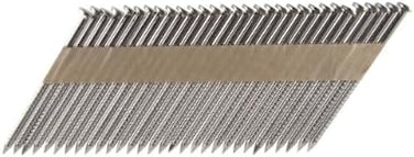 B&amp;C Eagle A238X113RSS/33 Offset Round Head 2-3/8-Inch x .113 x 33 Degree S304 Stainless Steel Ring Shank Paper Tape Collated Framing Nails (500 per box)