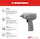 Ingersoll Rand Impact Wrench 2125QTiMAX, 1/2" Low-Noise, 7-Vane Motor, 15,000 RPM Free Speed, with Optimised Air Flow