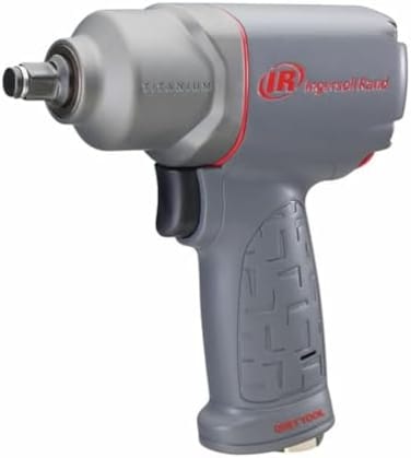 Ingersoll Rand Impact Wrench 2125QTiMAX, 1/2" Low-Noise, 7-Vane Motor, 15,000 RPM Free Speed, with Optimised Air Flow