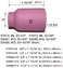 RIVERWELD 9pcs TIG Gas Lens 45V64 10N24 (3/32" &amp; 2.4mm Orifice) 54N63 Insulator Alumina Nozzle Ceramic Cup 53N87 (#12 3/4") 53N88 (#10 5/8") Kit Fit DB PTA SR WP 17 18 26 TIG Welding Torch