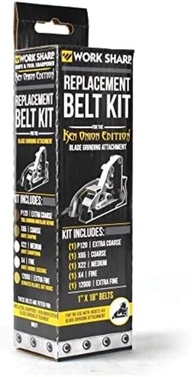 Work Sharp WSSAKO81115 Replacement Belt Kit for Ken Onion Blade Grinder Attachment