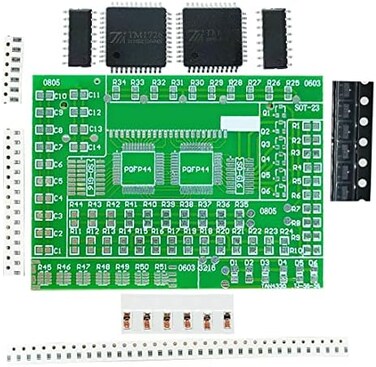 فنجيك مجموعة التدريب على مهارات البرمجة من مكونات SMD/SMT ذاتية الصنع AE1173